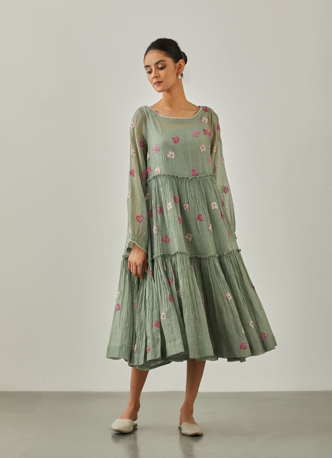 Aqua Noorie Dress - VineetRahul