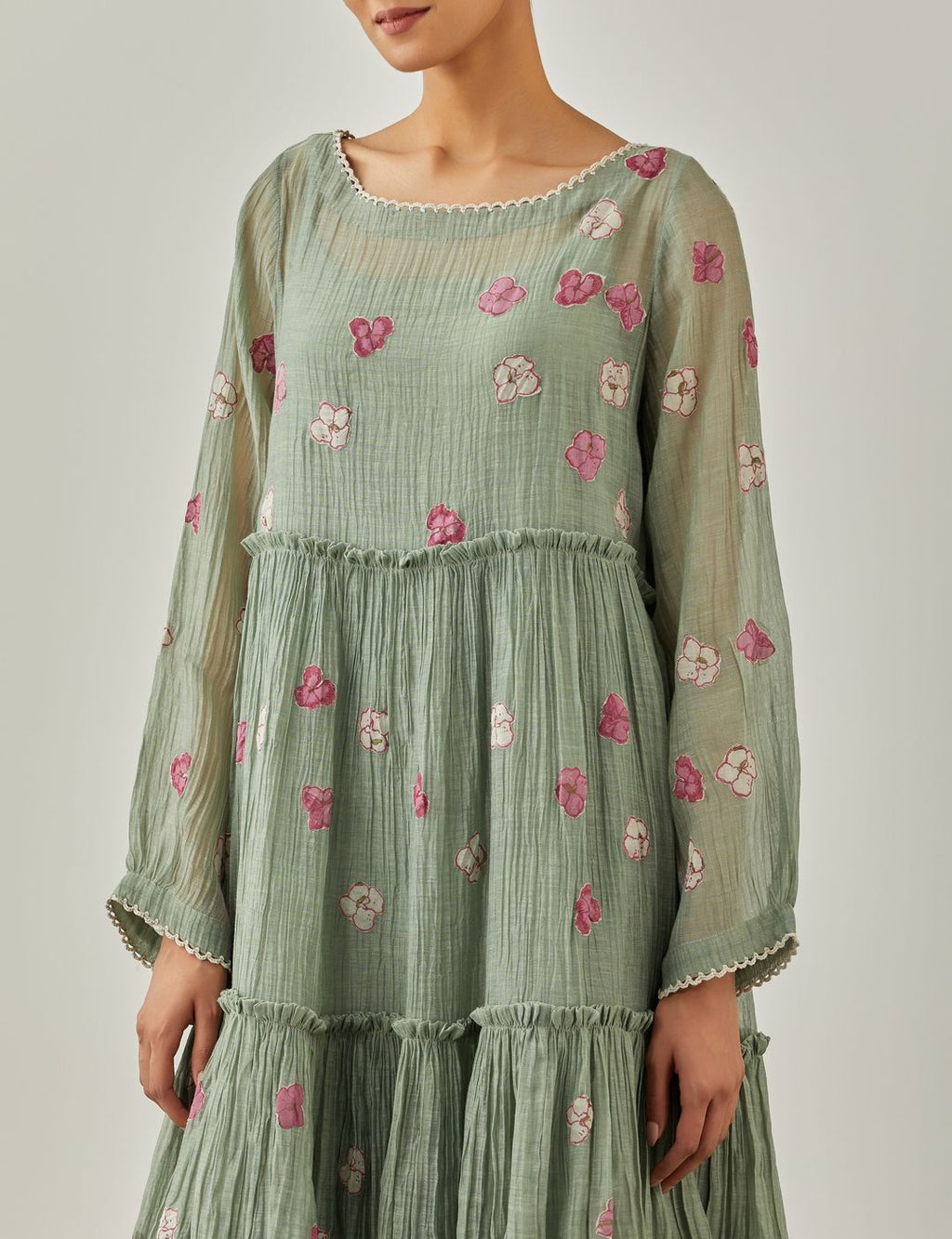 Aqua Noorie Dress - VineetRahul