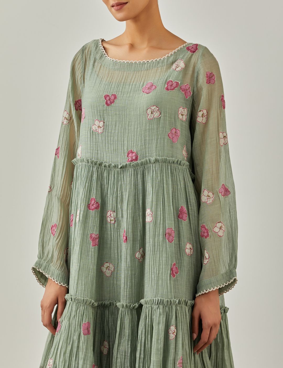 Aqua Noorie Dress - VineetRahul
