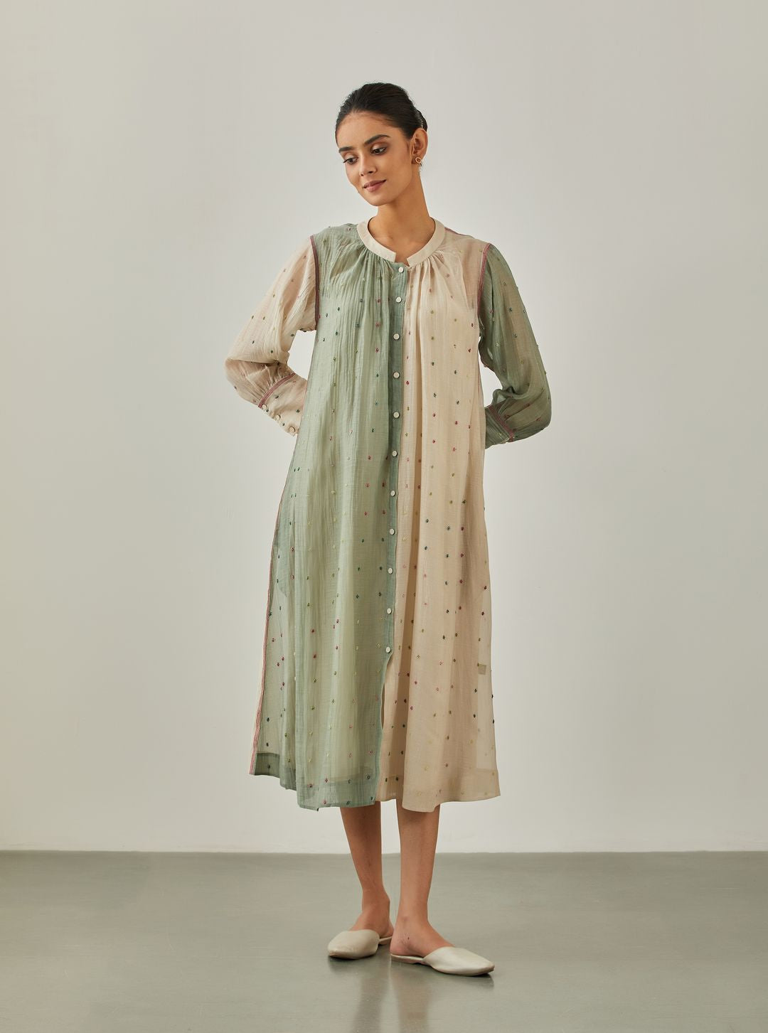 Natural Monsoon Lane Tunic - VineetRahul