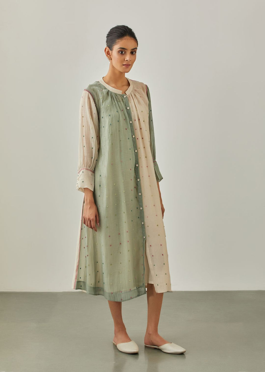 Natural Monsoon Lane Tunic - VineetRahul