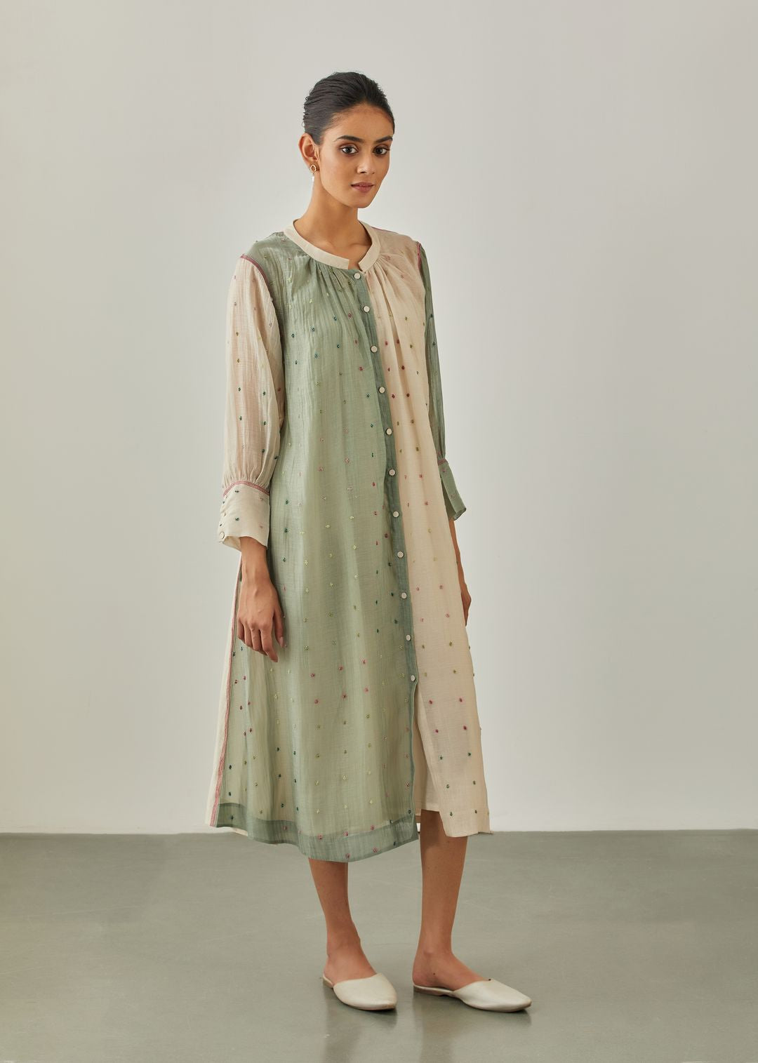 Natural Monsoon Lane Tunic - VineetRahul
