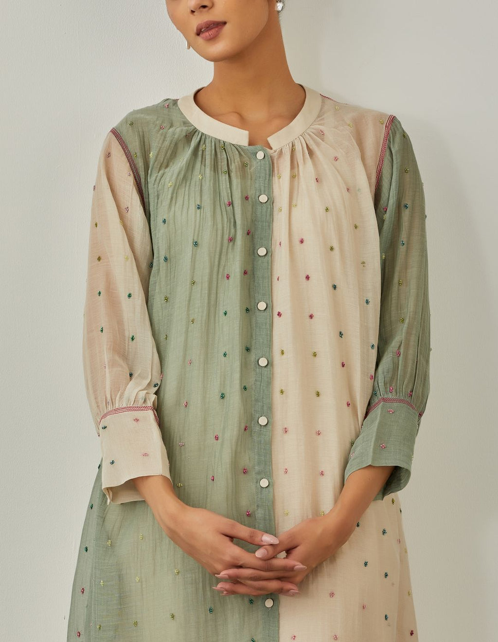 Natural Monsoon Lane Tunic - VineetRahul