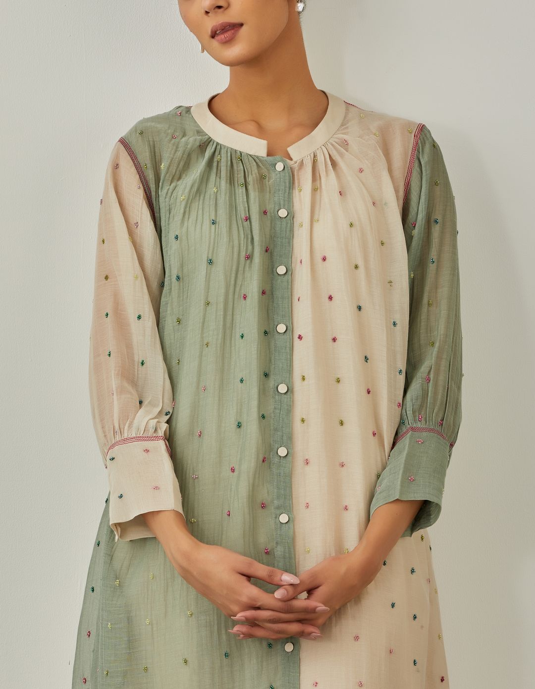 Natural Monsoon Lane Tunic - VineetRahul